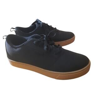 Heelys Pro 20 Mens Black Canvas Lace Up Life Style Skate Sneaker Size 15 NWOT